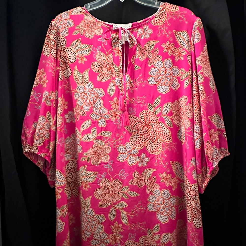 Johnny Was silk blouse